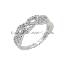 925 Silver Jewelry, Brass Jewelry Elegant Finger Ring for Women (KR3035)